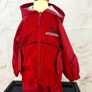 Arkansas Razorbacks Team Starter Lined Tracksuit Excellent preloved‎ 24 months